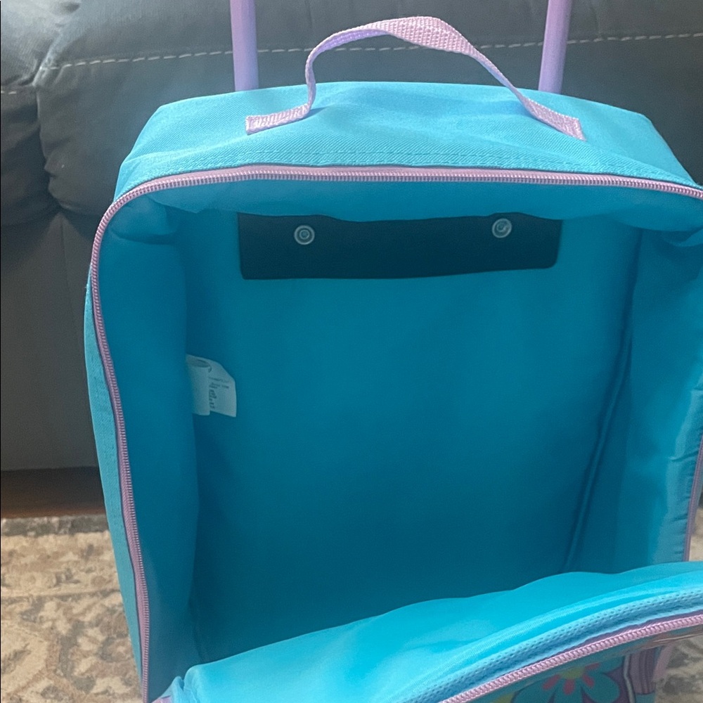 Nickelodeon Dora the Explorer Rolling Suitcase - Blue and Pink - Picture 2 of 5